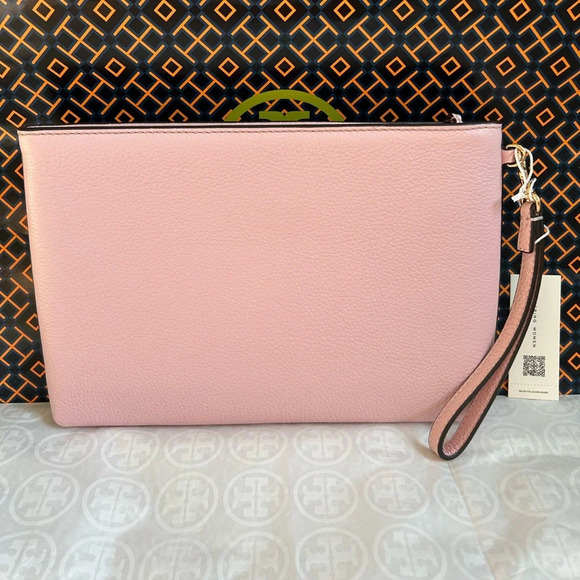 Tory Burch Thea Pouch Bag Wolly Pink - Picture 10 of 10